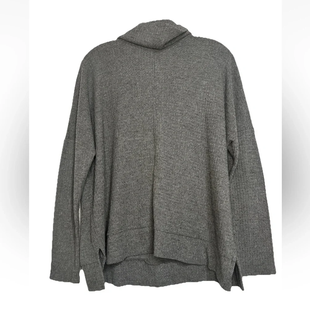 Entro Women’s Small Oversized Cowl Neck Sweater Gray Fall Winter Casual Cozy